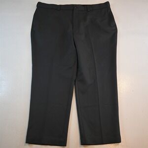 Oak Hill 46x28 Gray Expander Waist Dress Mens Pants